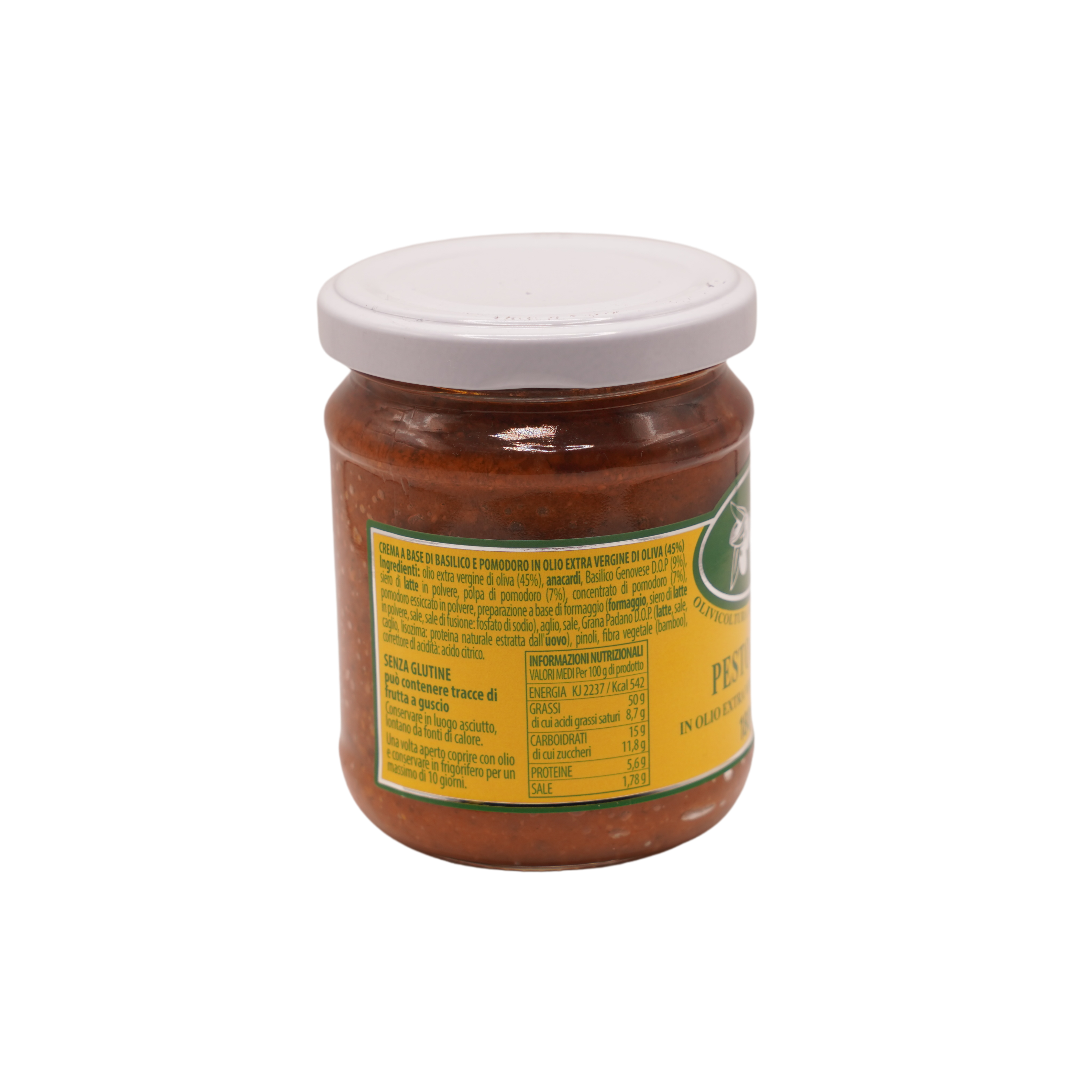 Pesto Rosso in Olio Extra Vergine di Oliva - 180 g - immagine 2