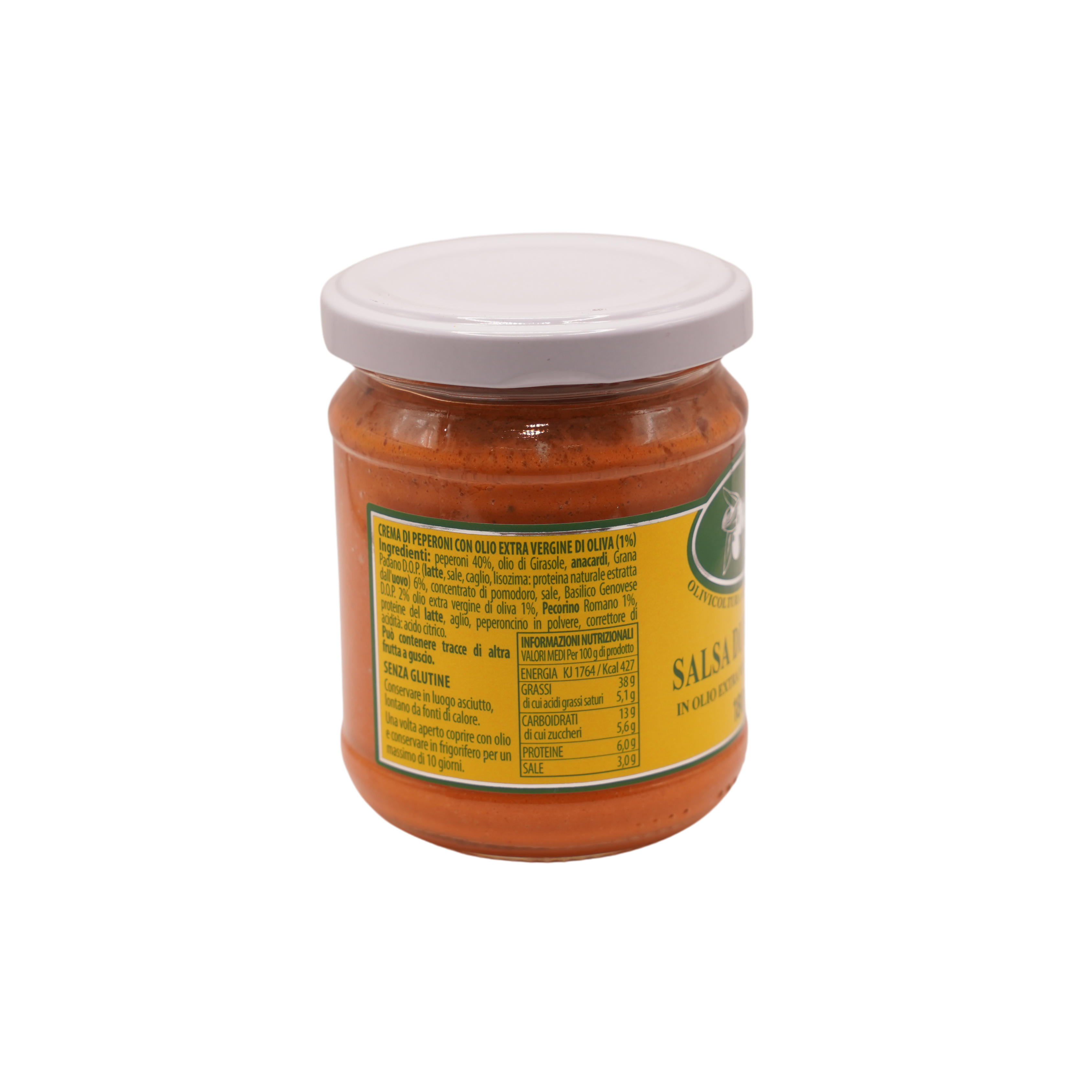 Salsa di Peperoni - Vasetto 180 g. - immagine 2