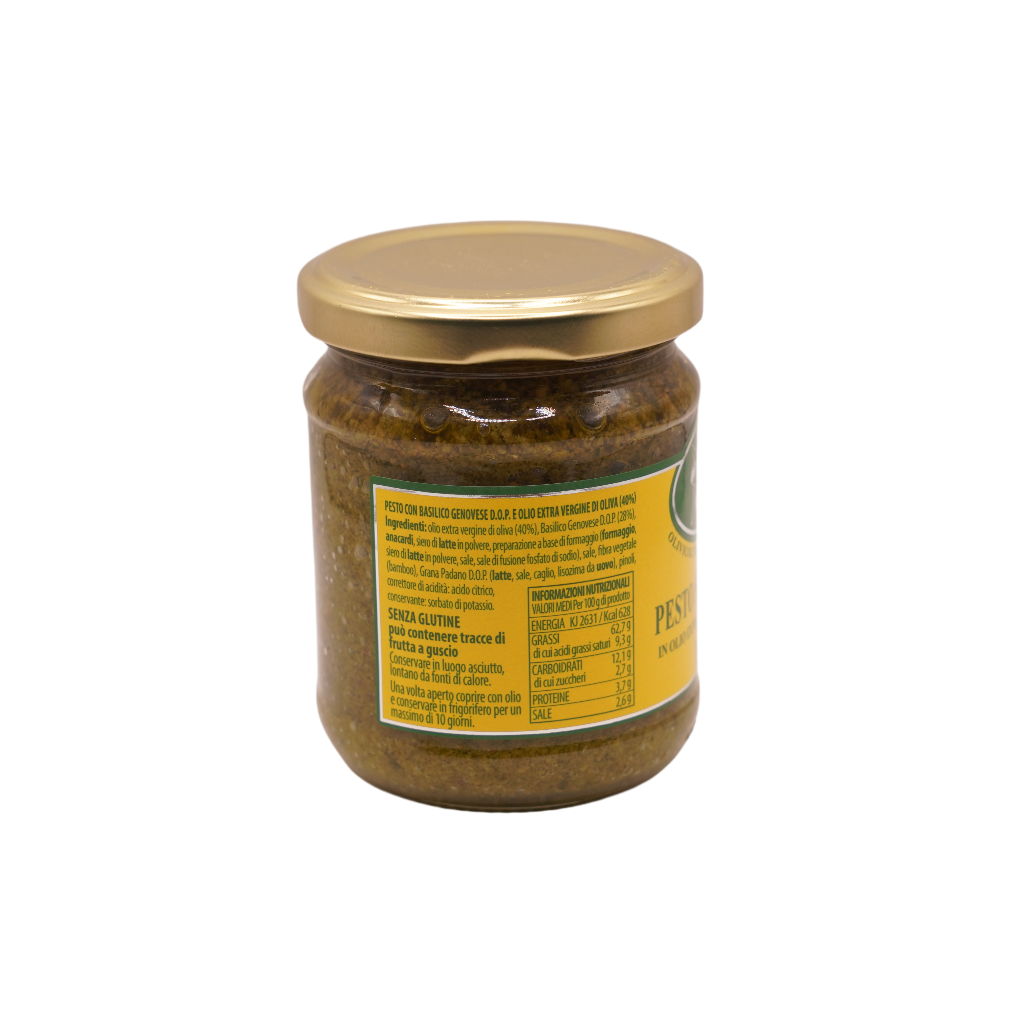 Pesto senza aglio - Vasetto 180 g - immagine 2