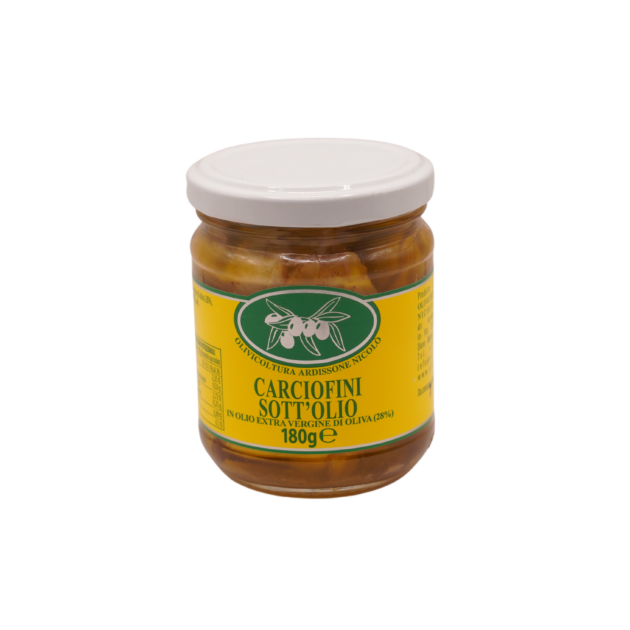 Carciofini in Olio Extra Vergine di Oliva - Vasetto 180 g.