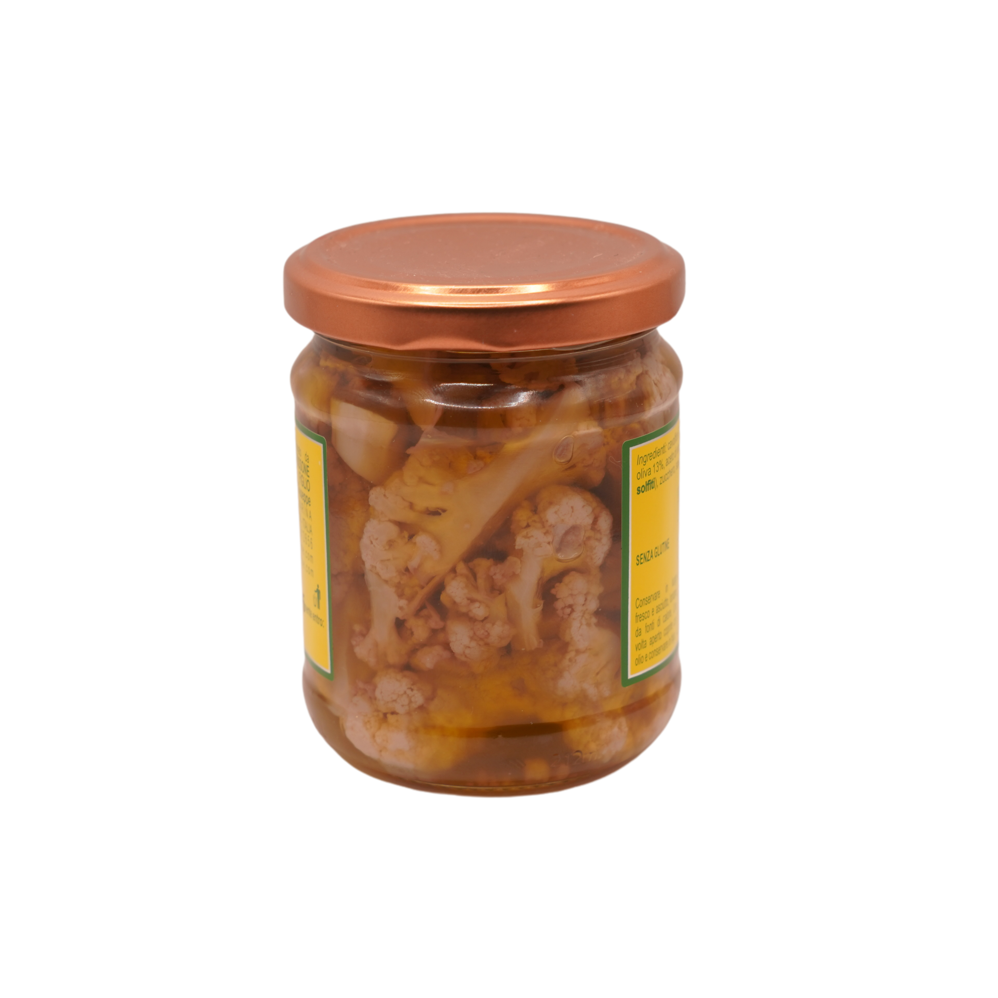 Cavolfiori in Olio Extra Vergine di Oliva - Vasetto 180 g. - immagine 3