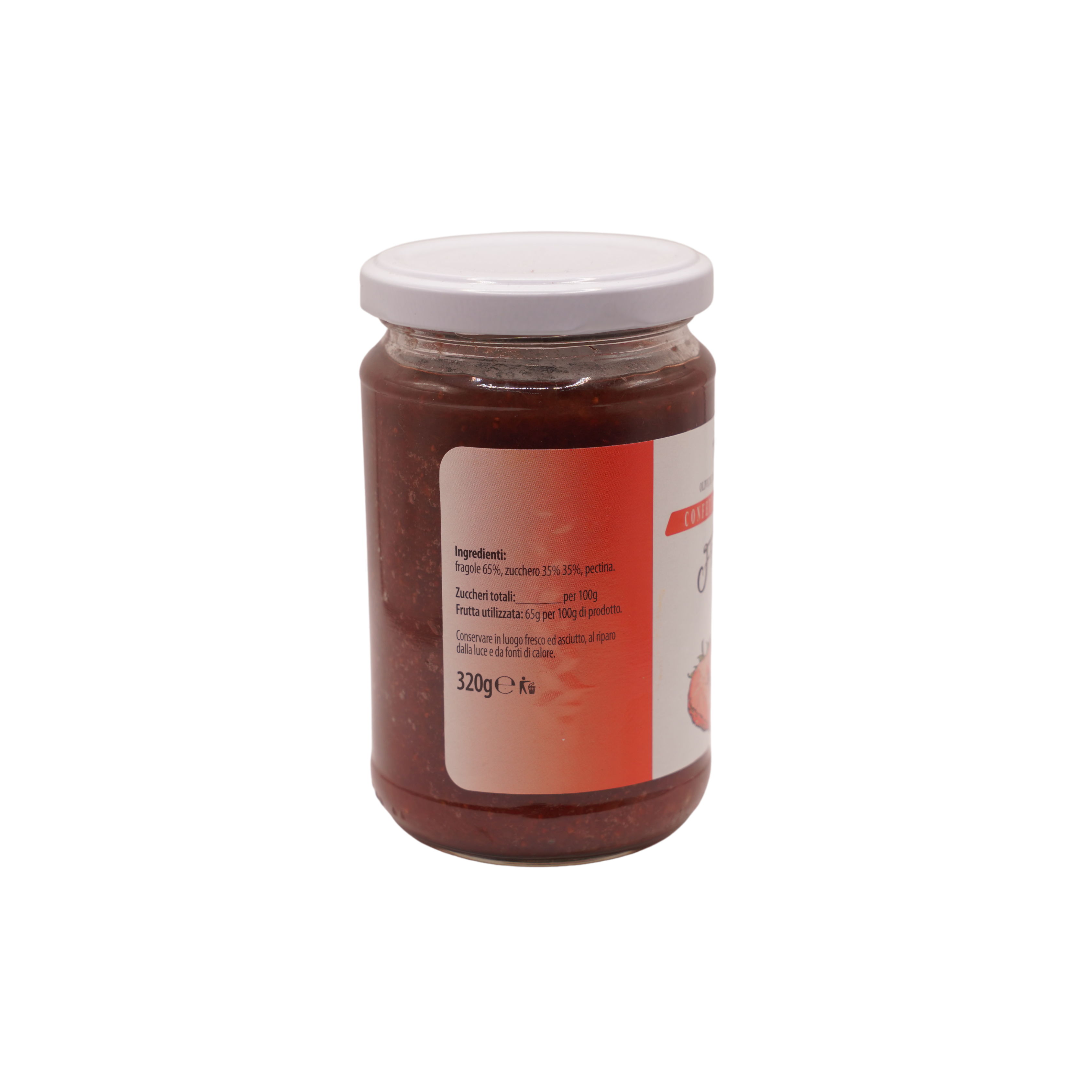 Confettura Extra di Fragole - Vasetto 320 g. - immagine 2