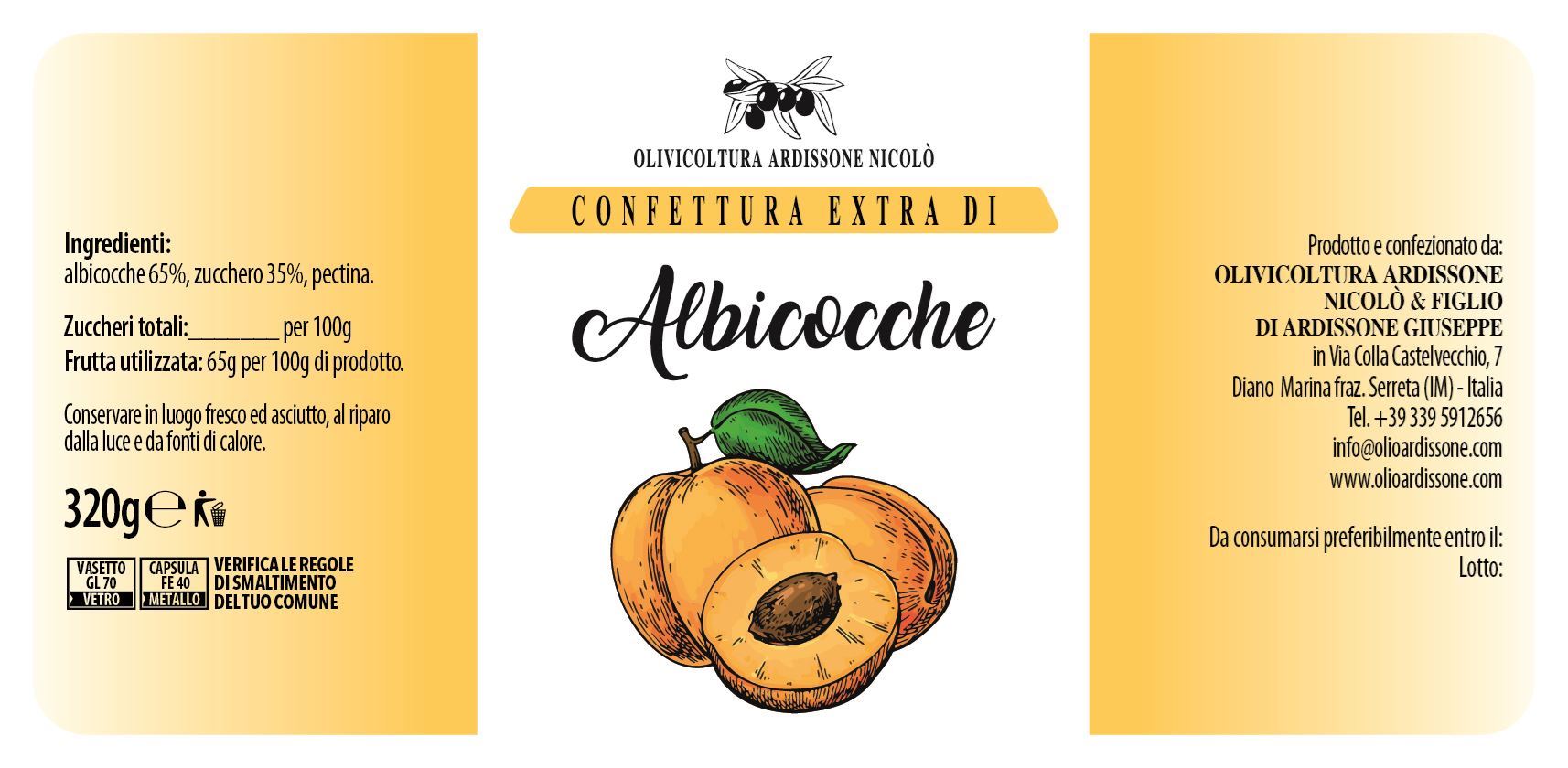 Confettura Extra di Albicocche