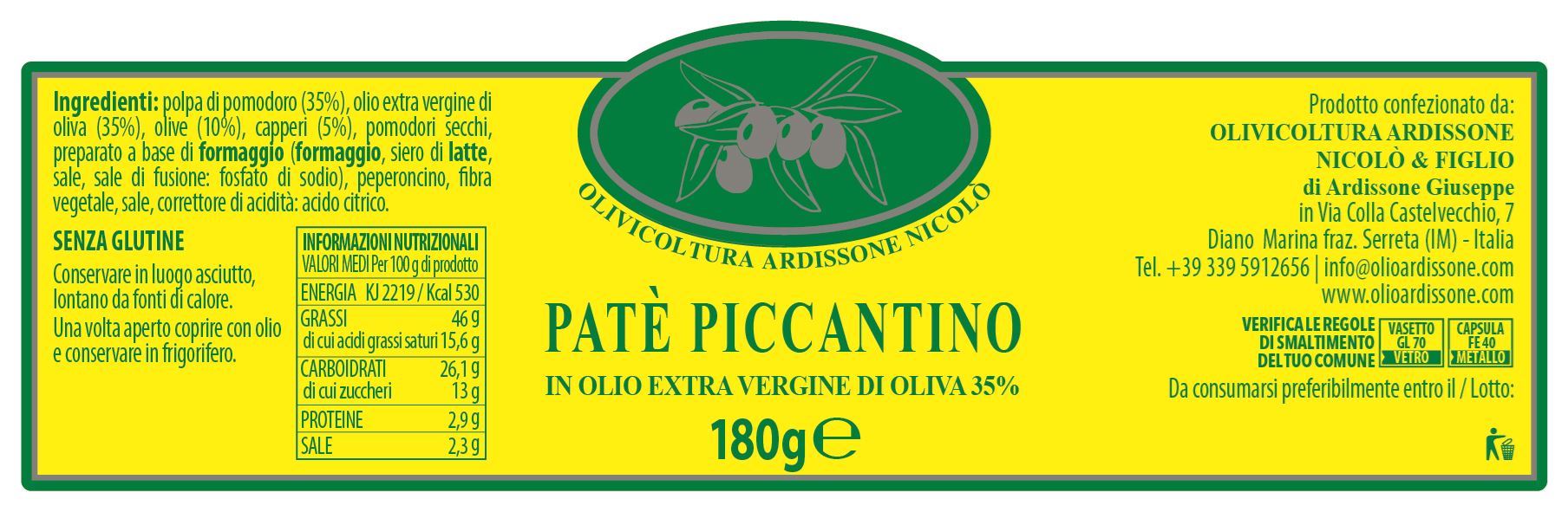 Pate’ piccantino