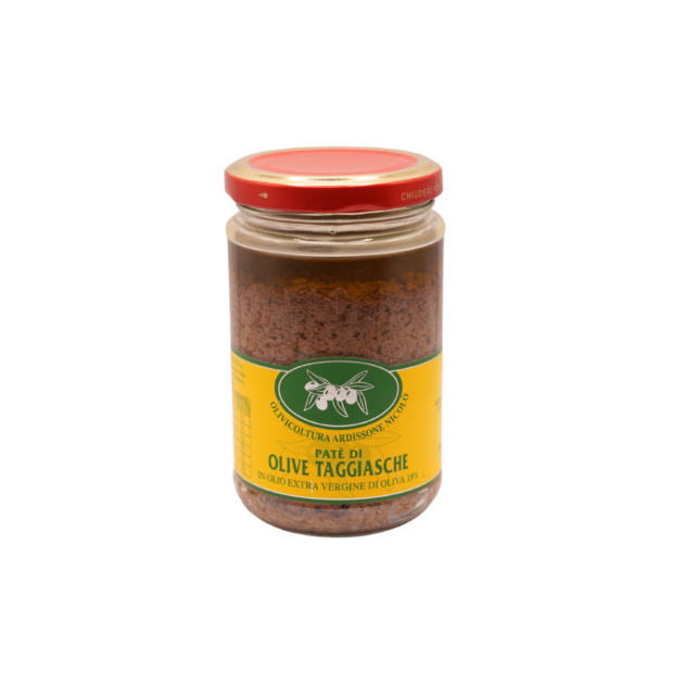 Paté di olive taggiasche - Vasetto 290g.